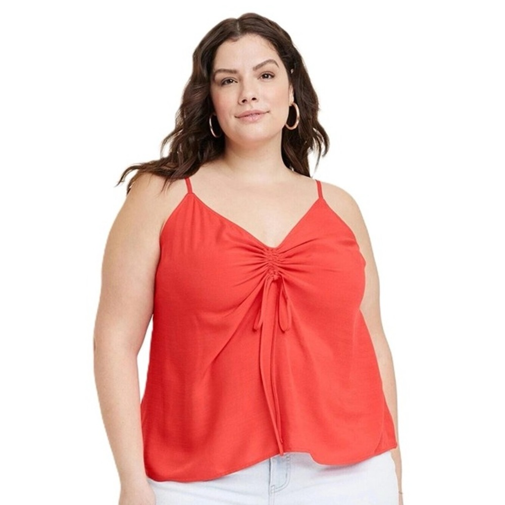 Cinched Bust Camisole — NWOT — Ava and Viv